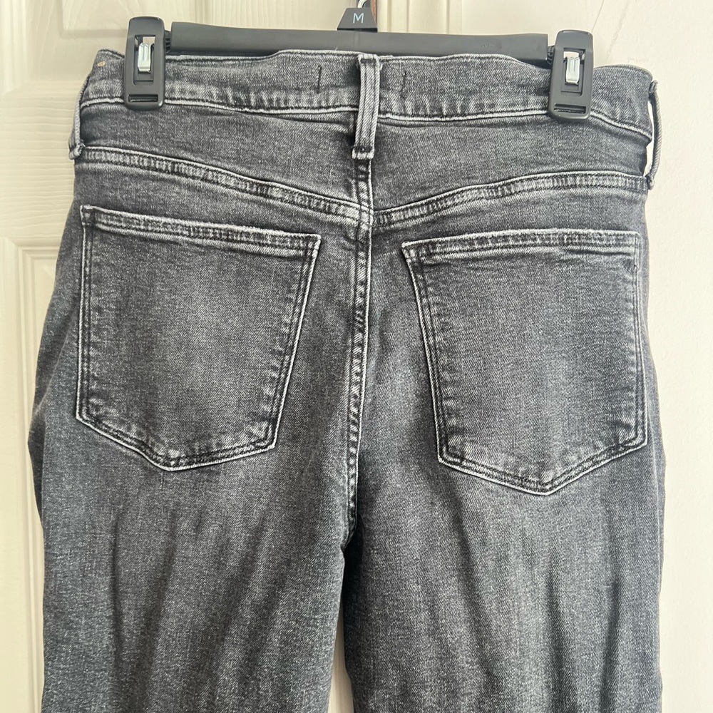 Madewell The Mom Jean Distressed Black Sz 29 - Picture 11 of 16